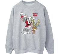 Tom & Jerry - Sweat-shirt pour femme BI40822 (4XL) (Gris)