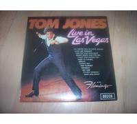 TOM JONES Live in Las Vegas UK LP 1969 SKL 5032