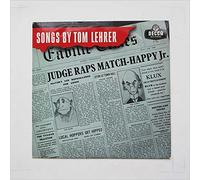 TOM LEHRER - SONGS OF TOM LEHRER VINYL 10" LP[LF1311] 50'S