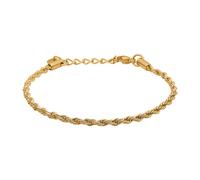 Tom Morris Rope Bracelets 18 ct. Acier inoxydable plaqué or TM00031 - Homme - Acier inoxydable