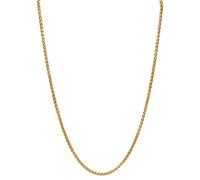 Tom Morris Wheat Chain Colliers Acier inoxydable plaqué or TM00013 - Homme - Acier inoxydable