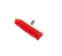 Tom par Balai de Rue | Balai Industriel Robuste pour extérieur | Balai avec Support de Manche en métal | sans Manche | Poils durs pour Rue, Cour, terrasse & Garage | 40 cm