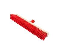 ToM PaR Balai de Rue Industriel Large | Balayette Avec Support de Manche Plastique | Sans Manche | Pour Intérieur, Jardin, Terrasse, Garage | 60 cm