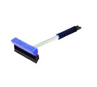 ToM PaR Raclette avec éponge | Nettoyeur de vitres avec Bord en Caoutchouc pour enlever Les Insectes | Vitres de Voiture, fenêtres et miroirs | Poignée Douce | Longueur: 43 cm | Bleu