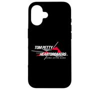 Tom Petty Long After Dark Logo Lettres Blanches Coque pour iPhone 16