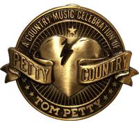 Tom Petty & The Heartbreakers - Badge "Petty Country", épingle en métal RO14364 (taille unique) (Or)