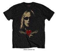 Tom Petty & the Heartbreakers - T-Shirt # M Black Unisex # Shades & Logo [Import]