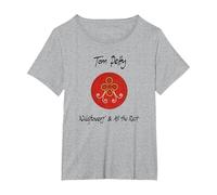 Tom Petty Wildflowers et Tout Le Reste T-Shirt, Femme Grandes Tailles, Gris Chiné, 1X