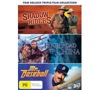 Tom Selleck Triple Film Collection (The Shadow Riders / High Road To China / Mr. Baseball)