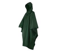 TOM SHOO Imperméable à Capuche Homme 3 en 1 Multifonction Cape de Pluie pour Cyclisme, Camping, Randonnée