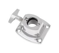 Tom Support de cymbale universel en alliage pour batterie Argenté Haute fiabilité