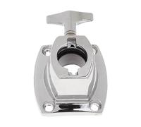 Tom Support de cymbale universel en alliage pour batterie Argenté Haute fiabilité