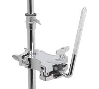 Tom Support pour batterie avec poignée rotative à 360° en de zinc | Accessoire d'instrument multifonction pour porte-batterie Tom