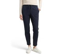 TOM TAILOR 1008375 Pantalon Ample en Jersey Femme ,10360 - Azul Marino Real ,44W / 32L