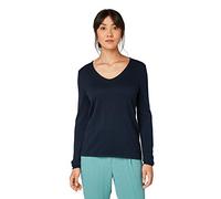 TOM TAILOR 1012976 Pull Basique en Tricot Femme ,10668 - Sky Captain Blue ,XL