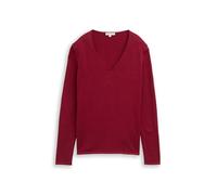 TOM TAILOR 1012976 Pull-Over Femme, 10361 - Rumba Red, L