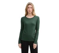 TOM TAILOR 1012976 Pull-Over Femme, 30024 - Explorer Green, M