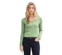 TOM TAILOR 1012976 Pull-Over Femme, 37116 - True Green, M