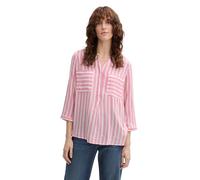 TOM TAILOR 1016190 Blouse, 37433-bright Rose Vertical Stripe, 42 Femmes
