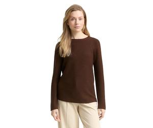 Tom Tailor 1016350 Pull tricoté en Coton Bio Femme (Lot de 1)