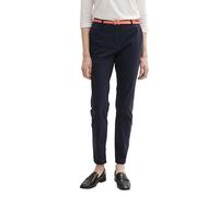 TOM TAILOR 1016542 Pantalon Chino Simple avec Ceinture Femme ,10668 - Sky Captain Blue ,44W / 30L