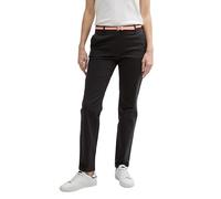 TOM TAILOR 1016542 Pantalon Slim, 14482-Deep Black, 38W / 32L Femmes
