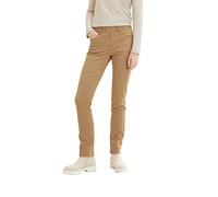 TOM TAILOR 1021692 Pantalon Slim Alexa, 12912 Argile Beige éclaboussé, 32 W/30 L Femme