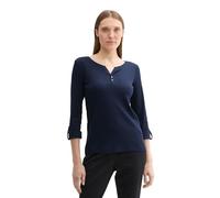 TOM TAILOR 1024036 T-Shirt, 10668-sky Captain Blue, XL Femmes