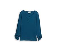 TOM TAILOR 1024036 T-Shirt, 13183-Dark Petrol, M Femmes