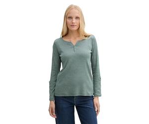 TOM TAILOR 1024688 Jean Skinny Alexa, 37444-off White Green Small Stripe, L Femmes