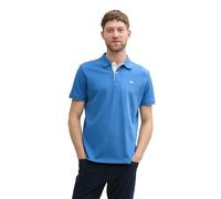 TOM TAILOR 1031006 Polo piqué Basique Homme, 11356 - Bleu Saphir, XL