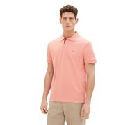 TOM TAILOR 1031006 Polo piqué Basique Homme, 12642 - Hazy Coral Rose, S