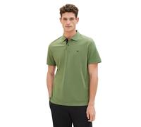 TOM TAILOR 1031006 Polo piqué Basique Homme, 21586 - Dull Moss Green, M