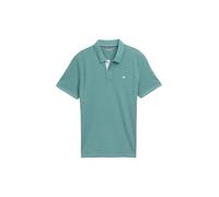 TOM TAILOR 1031006 Polo piqué Basique Homme, 36354 - Meadow Teal Dark Melange, M