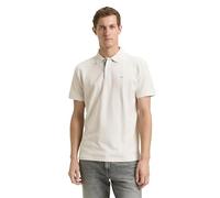 TOM TAILOR 1031006 Polo pour Homme, 10348-Gardenia White