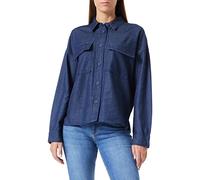 TOM TAILOR 1032573 Chemise en Jean Femme ,10110 - Blue Denim ,40