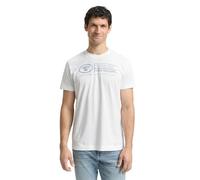 TOM TAILOR 1035611 T-Shirt Homme, 20000 - White, XL