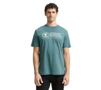 TOM TAILOR 1035611 T-Shirt Homme, 30105 - Deep Bluish Green, M