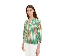 TOM TAILOR 1035880 Chemisier Femme ,31120 - Multicolor Vertical Stripe ,40