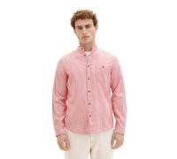 TOM TAILOR 1036214 Chemise, 31774-Red Pinstripe, XXXL Homme