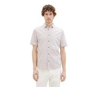 TOM TAILOR 1036220 Chemise, 31793-Off White Red Minimal Design, XXXL Homme