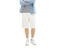 TOM TAILOR 1036290 Bermuda en Jean, 10101-Denim Blanc, 34 Homme