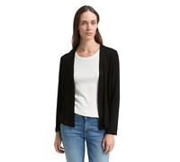 TOM TAILOR 1036778 T-Shirt à Manches Longues, 29999-Noir, M Femme