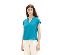 TOM TAILOR 1037231, Blouse Femme, 31668 - Petrol Green, 42