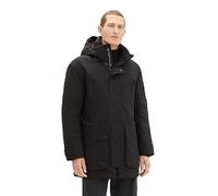 TOM TAILOR 1037354 Parka, 29999-Black, M Homme