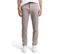 TOM TAILOR 1037547 Pantalon, 39128-white Brown Zig zag Structure, 30W / 30L Hommes
