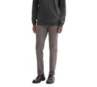 TOM TAILOR 1037547 Pantalon Chino Slim fit Stretch avec Ceinture, 36524-navy Beige Zig zag Structure, 30W / 32L Homme