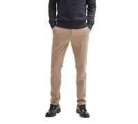 TOM TAILOR 1037547 Pantalon Chino Travis Slim, 36161-Beige Zig Zag Structure, 34W x 34L Homme