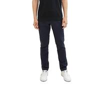 TOM TAILOR 1037547 Pantalons, 32284-White Navy Structure en Zigzag, 29 W/32 L Homme