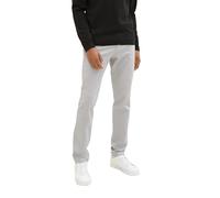TOM TAILOR 1037547 Travis Slim Chino Pantalon, 34816-White Grey Zig Zag Structure, 32W x 36L Homme